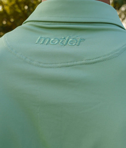 The Motier Tour Golf Polo (Tea Olive)