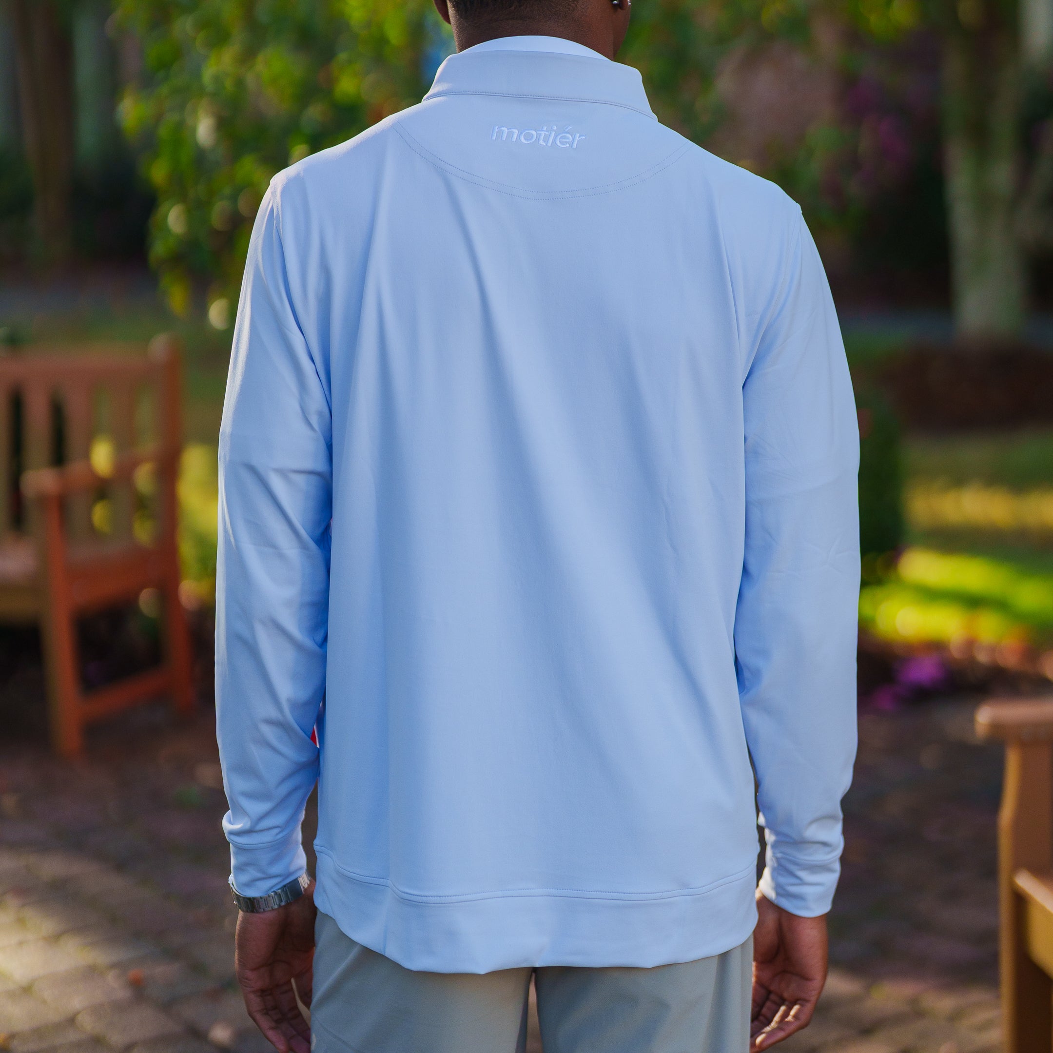 The Riviera Quarter Zip (Frost)