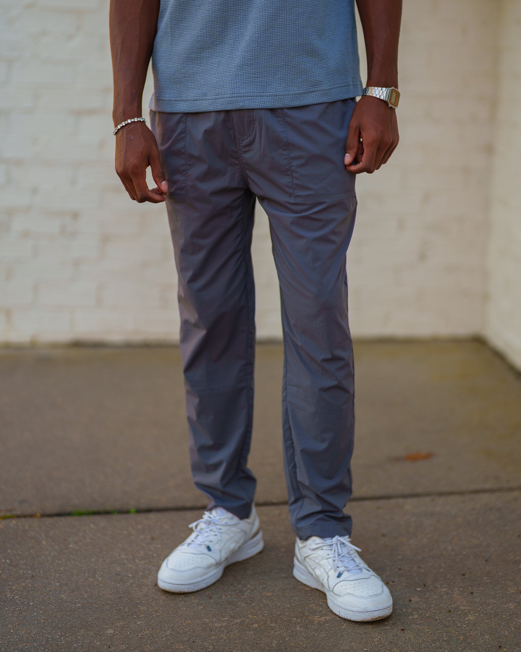 The Charles Tapered Pant (Space) - Motier Lafayette 