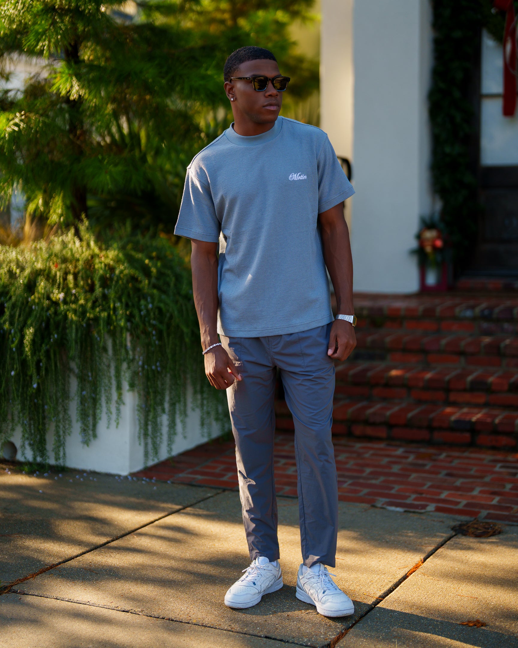 The Charles Tapered Pant (Space) - Motier Lafayette 