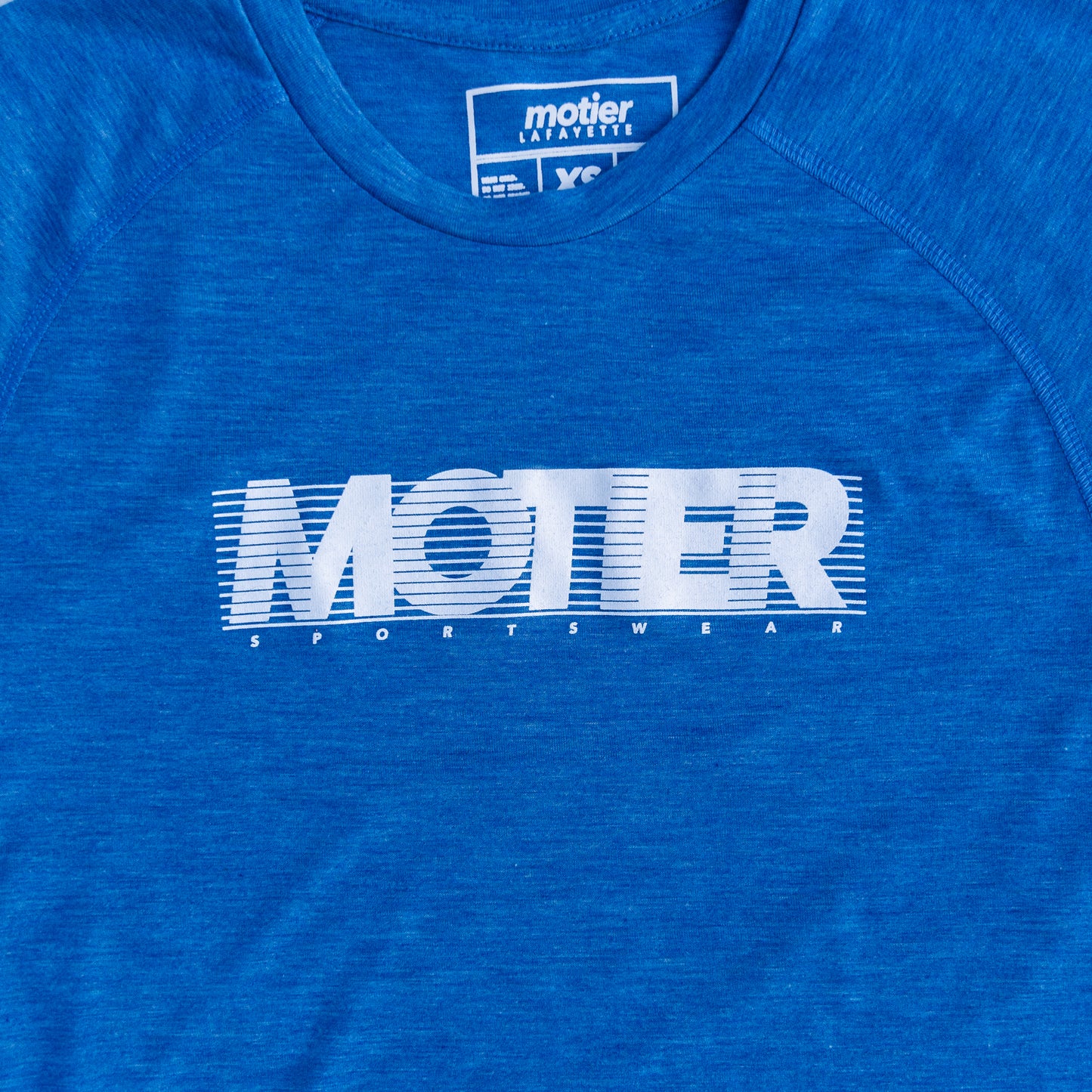 The Retrospect L/S Active Tee (Heather Royal) - Motier Lafayette 