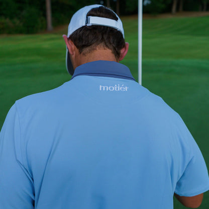 The Motier Tour Golf Polo (Morning Glory)
