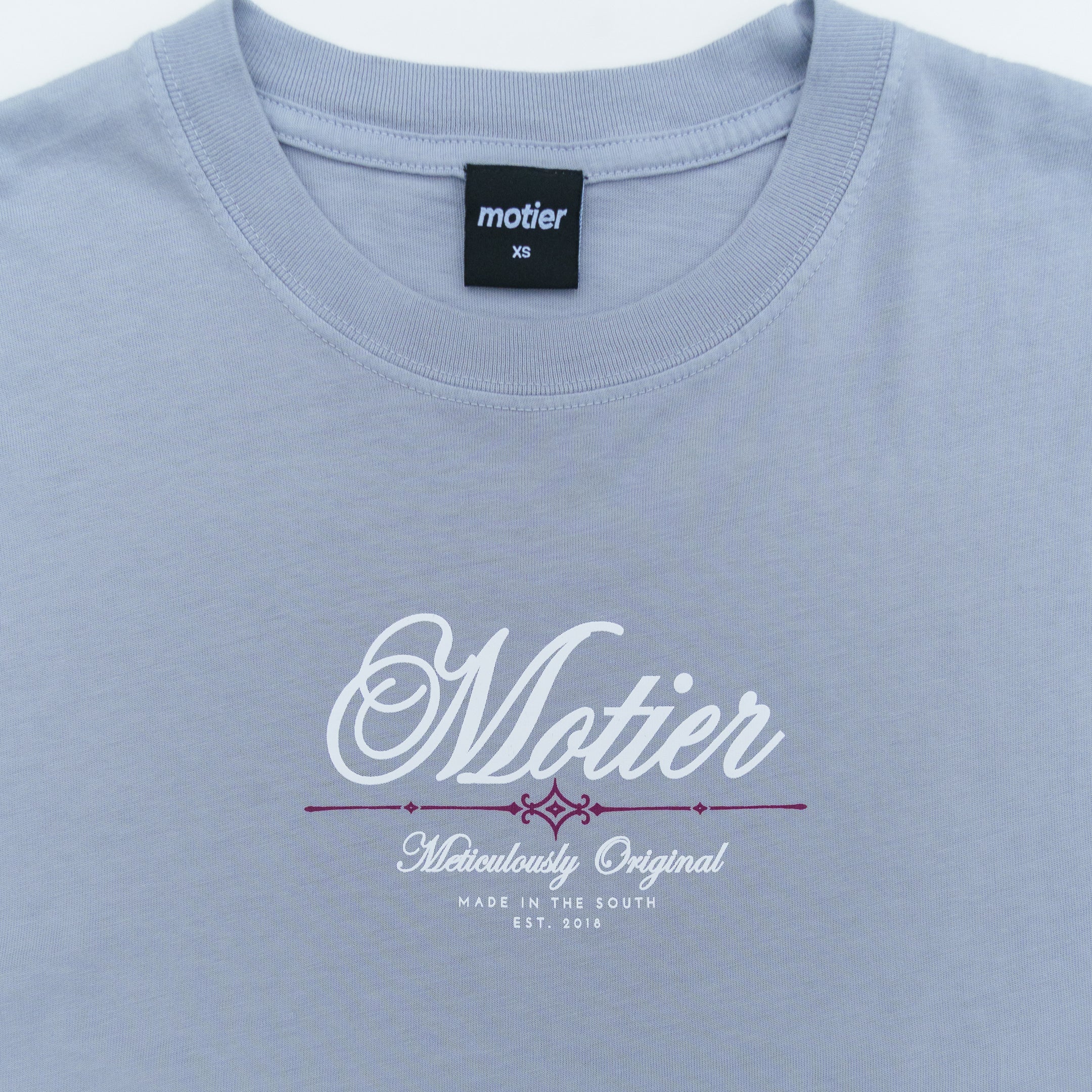 Motier Estate Signature Luxe Tee (Storm Cloud) - Motier Lafayette 