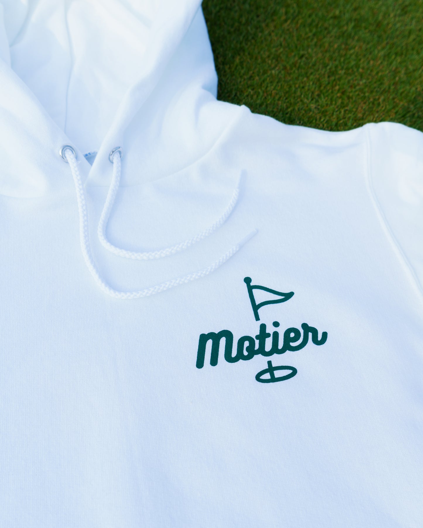 The Motier Golf Hoodie (White)