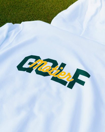 The Motier Golf Hoodie (White)