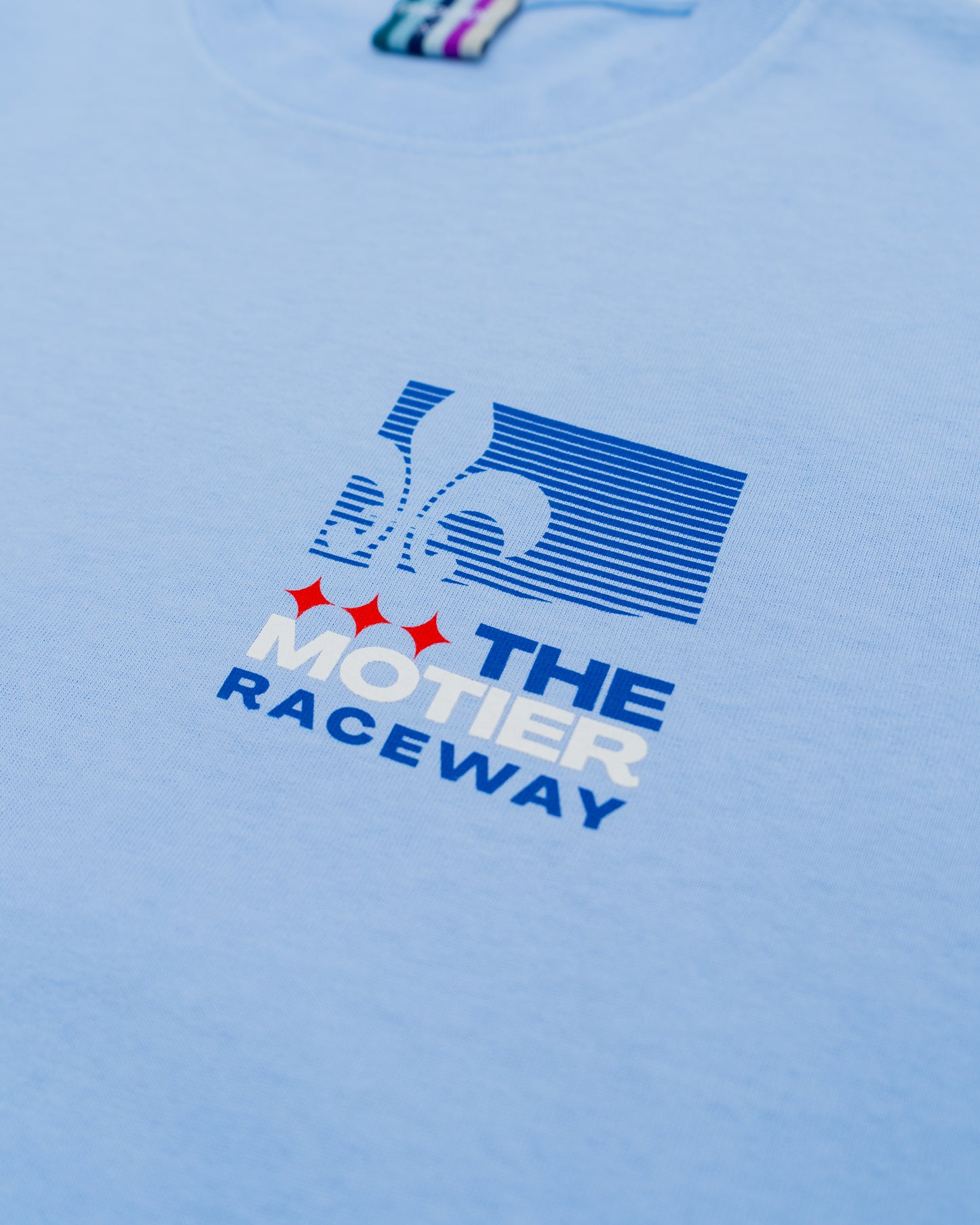 The Motier Raceway L/S Luxe Tee (Baby Blue)