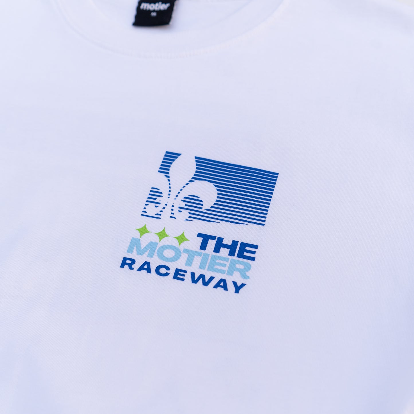 The Motier Raceway S/S Luxe Tee (White)