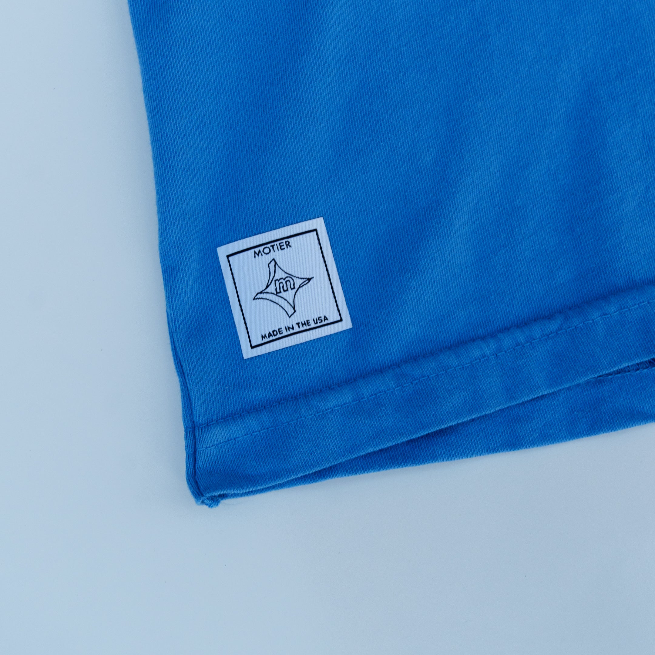 The Motier Way Luxe Signature Tee (Royal Sapphire) - Motier Lafayette 