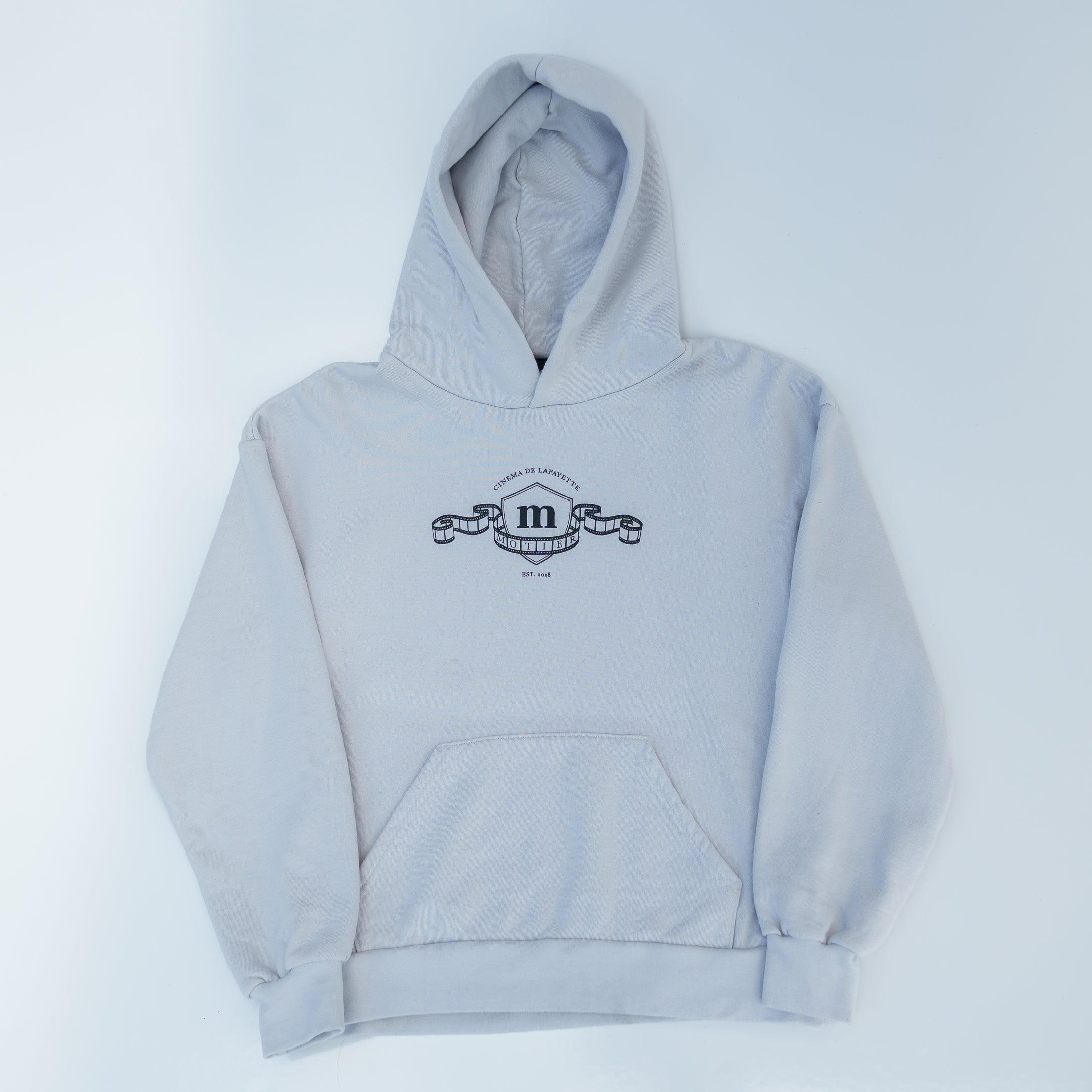 Cinema De Lafayette Luxe Hoodie (Harbor Mist) - Motier Lafayette 