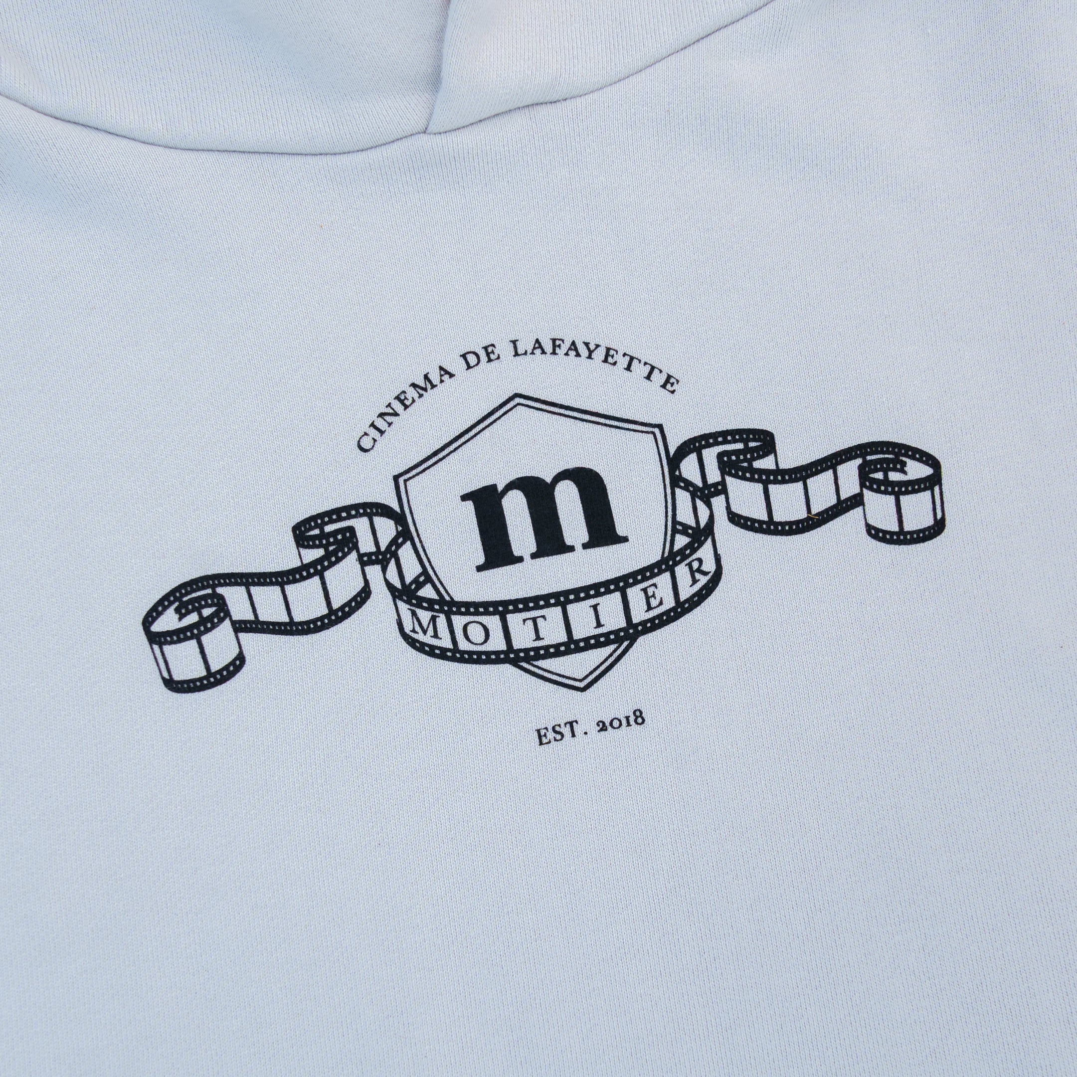 Cinema De Lafayette Luxe Hoodie (Harbor Mist) - Motier Lafayette 