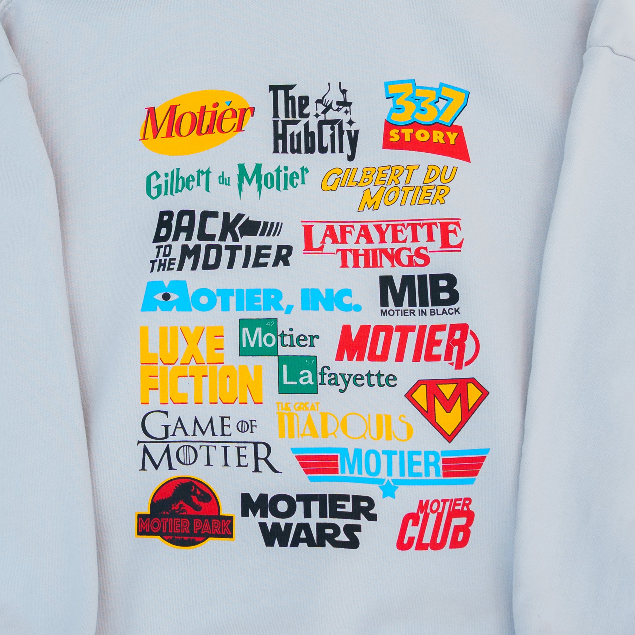 Cinema De Lafayette Luxe Hoodie (Harbor Mist) - Motier Lafayette 