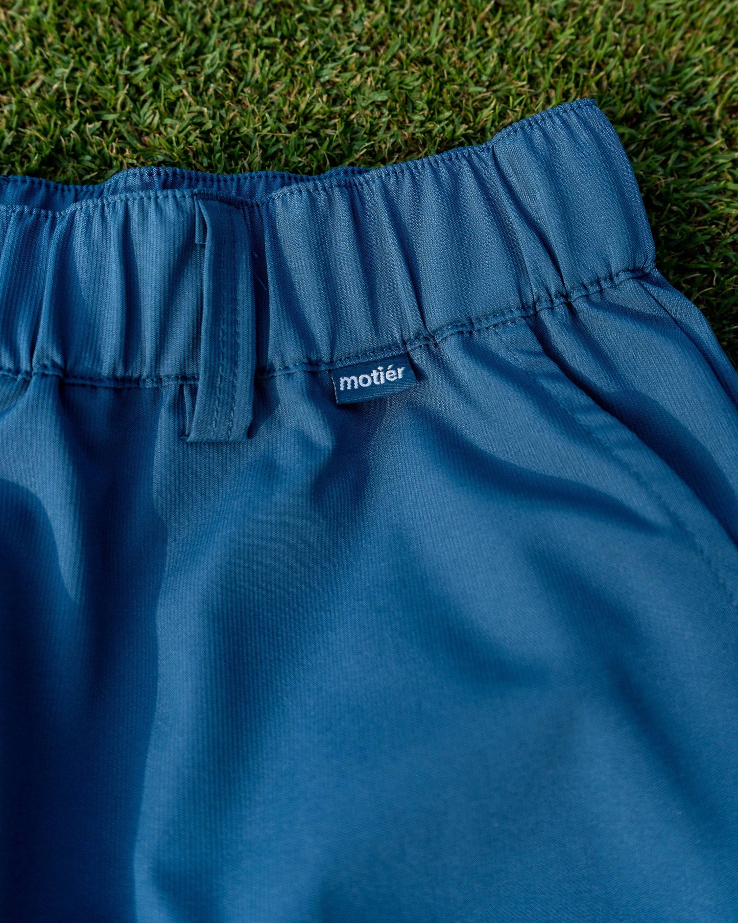 The Range Golf Shorts (Slate Blue) - Motier Lafayette 