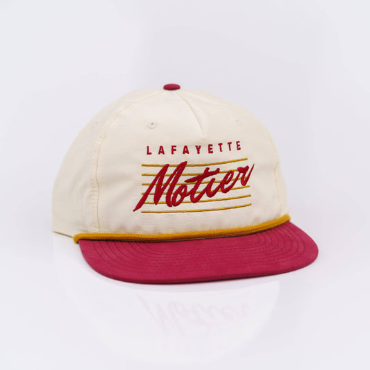 The Thomas Rhett Retro Snapback (Sand/Faded Crimson)