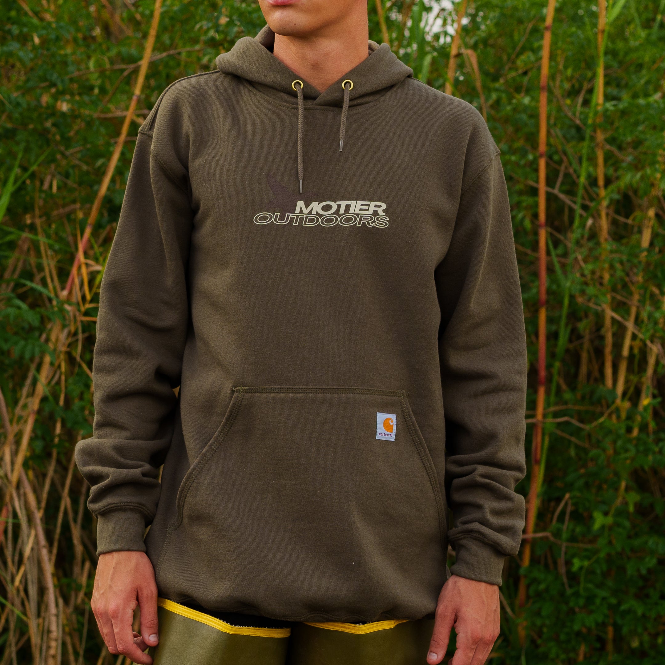 Motier Outdoors Carhartt Hoodie (Marsh Green) - Motier Lafayette 