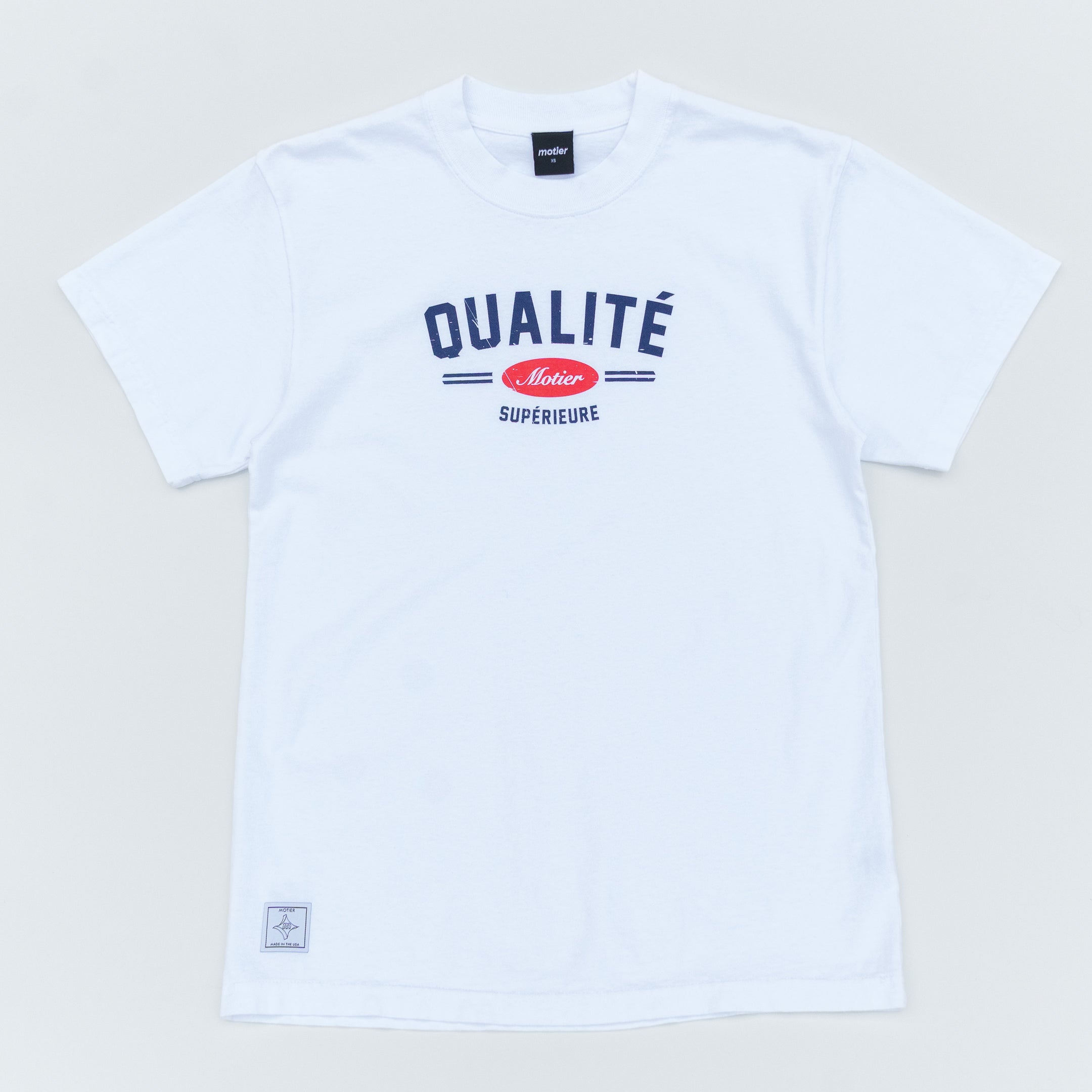 Motier Origins Premium Luxe Tee (White) - Motier Lafayette 