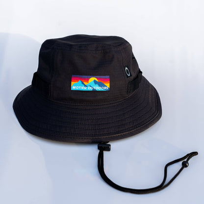 Motier Outdoors UV Bucket Hat (Black)
