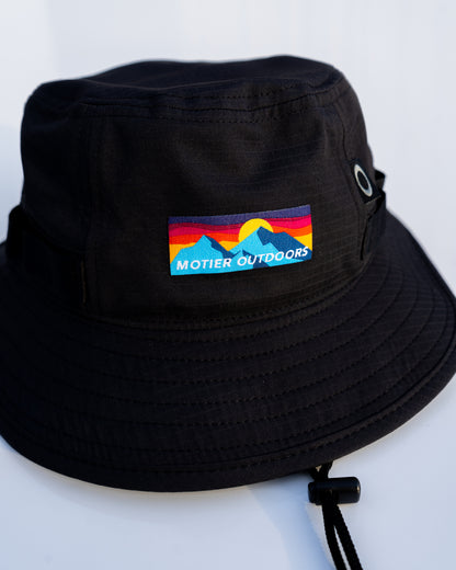 Motier Outdoors UV Bucket Hat (Black)