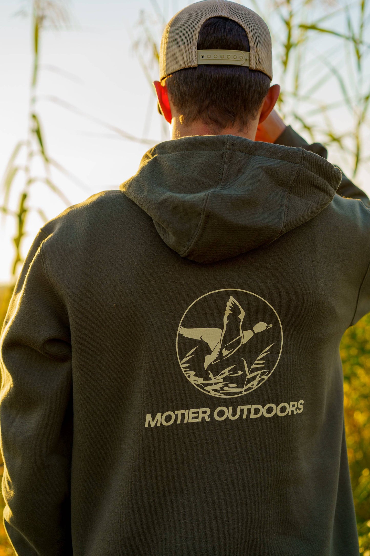 Motier Outdoors Carhartt Hoodie (Marsh Green)