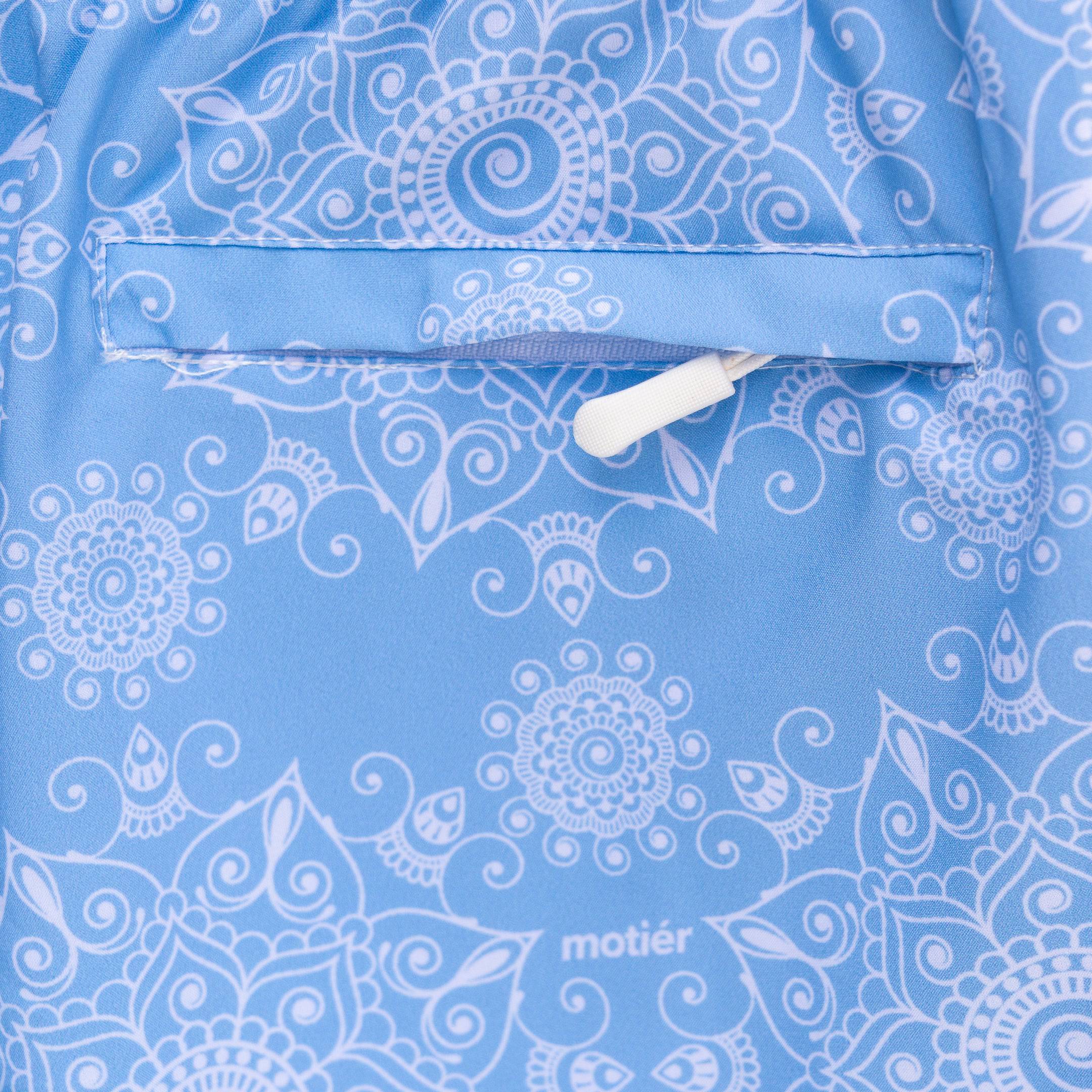 Motier Paisley Boardshorts II (Cloud) - Motier Lafayette 