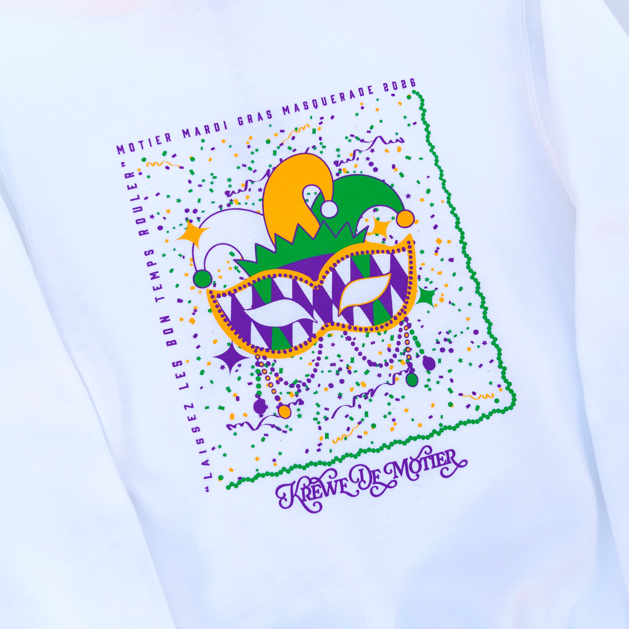 The Masquerade Hoodie (White)