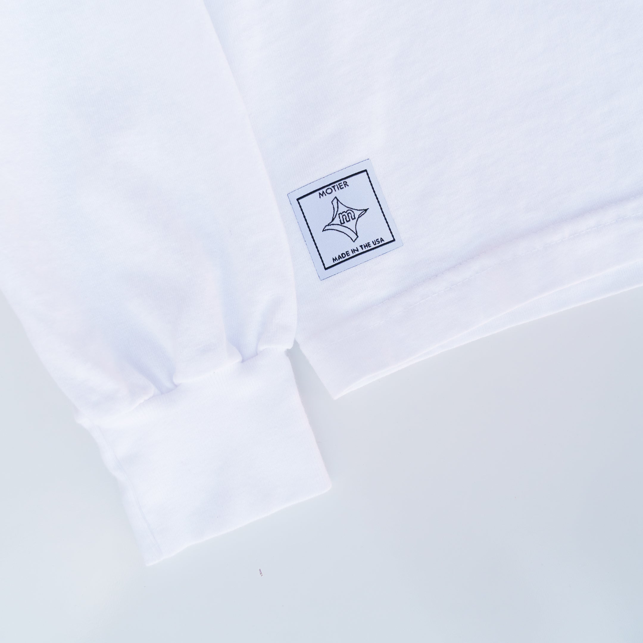The Parade L/S Luxe Tee (White)