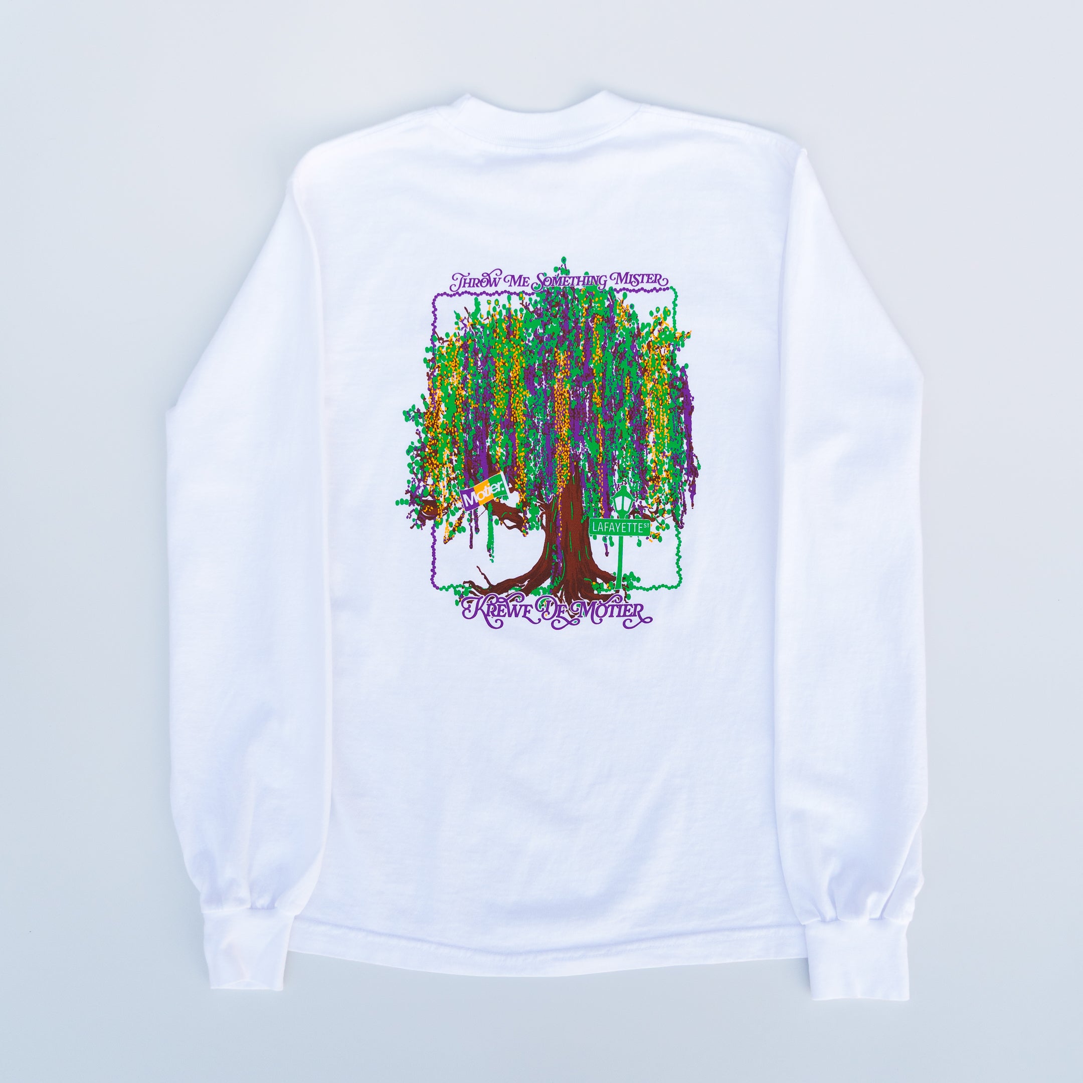 The Parade L/S Luxe Tee (White)