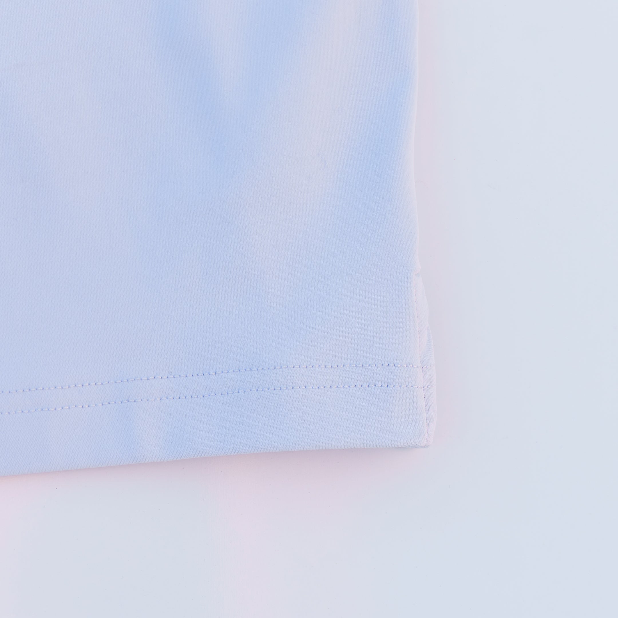 The Motier Tour Placket Stripe Polo (Blue Ice)