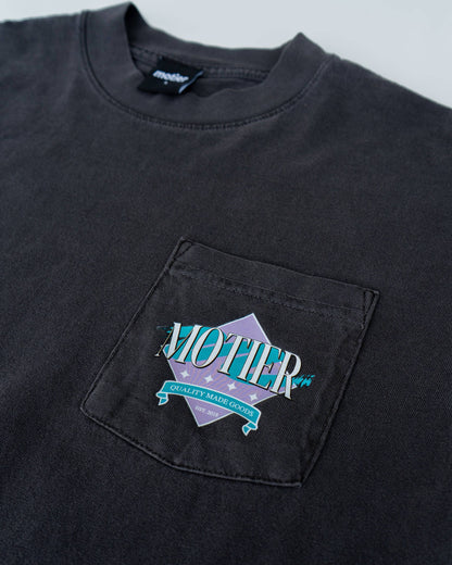 Retro-ology Luxe S/S Pocket Tee (Asphalt)