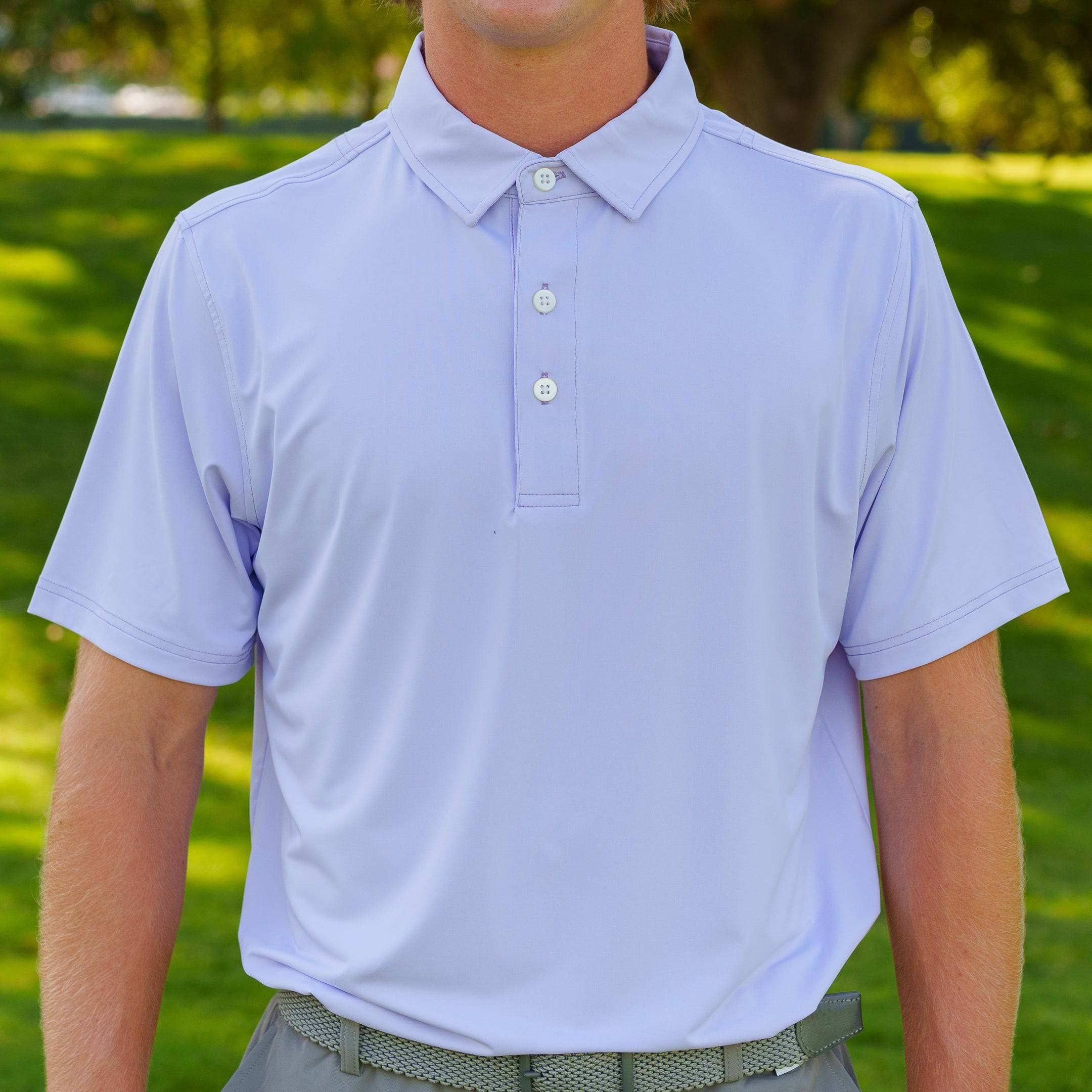 The Motier Tour Golf Polo (Wisteria Vine) - Motier Lafayette 