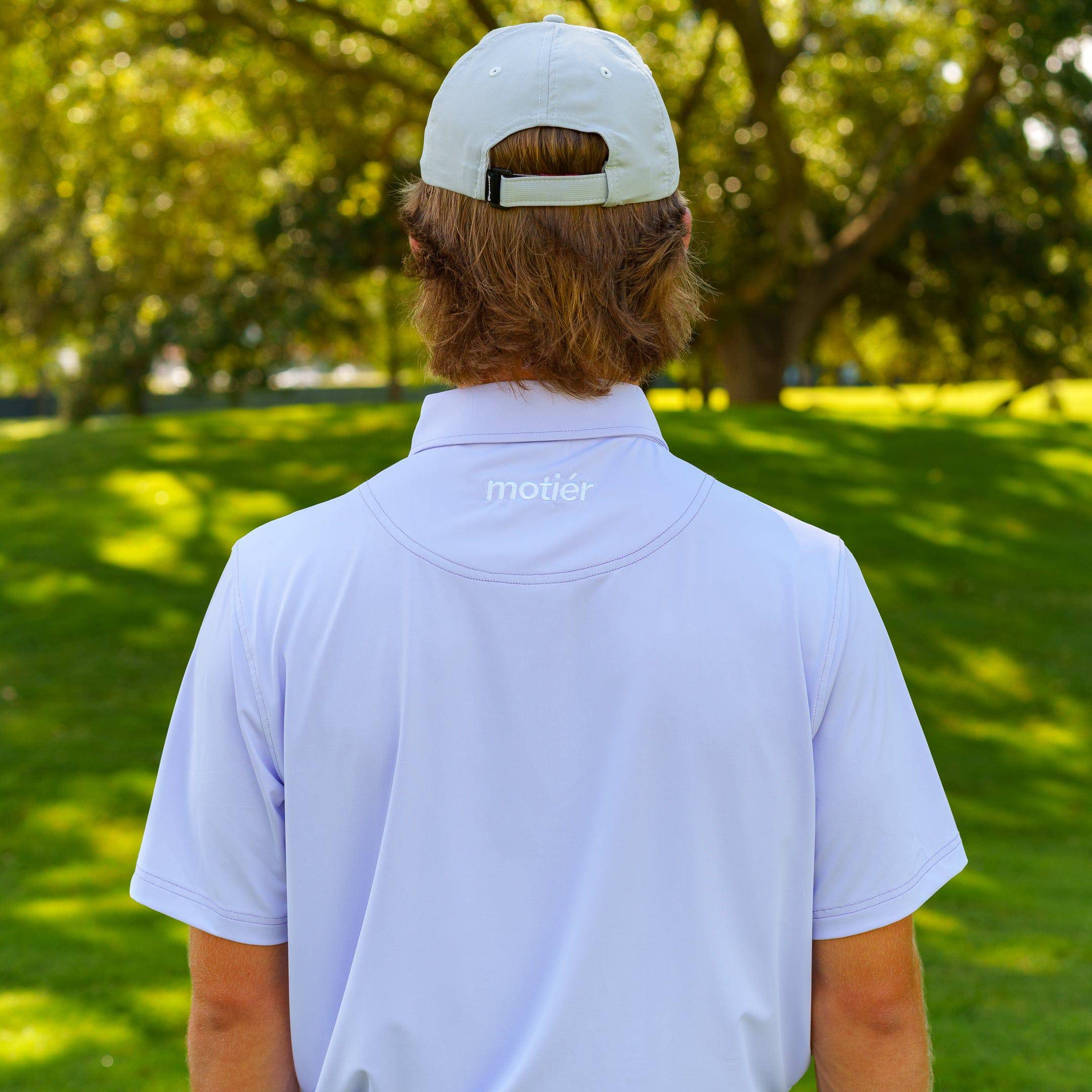 The Motier Tour Golf Polo (Wisteria Vine) - Motier Lafayette 