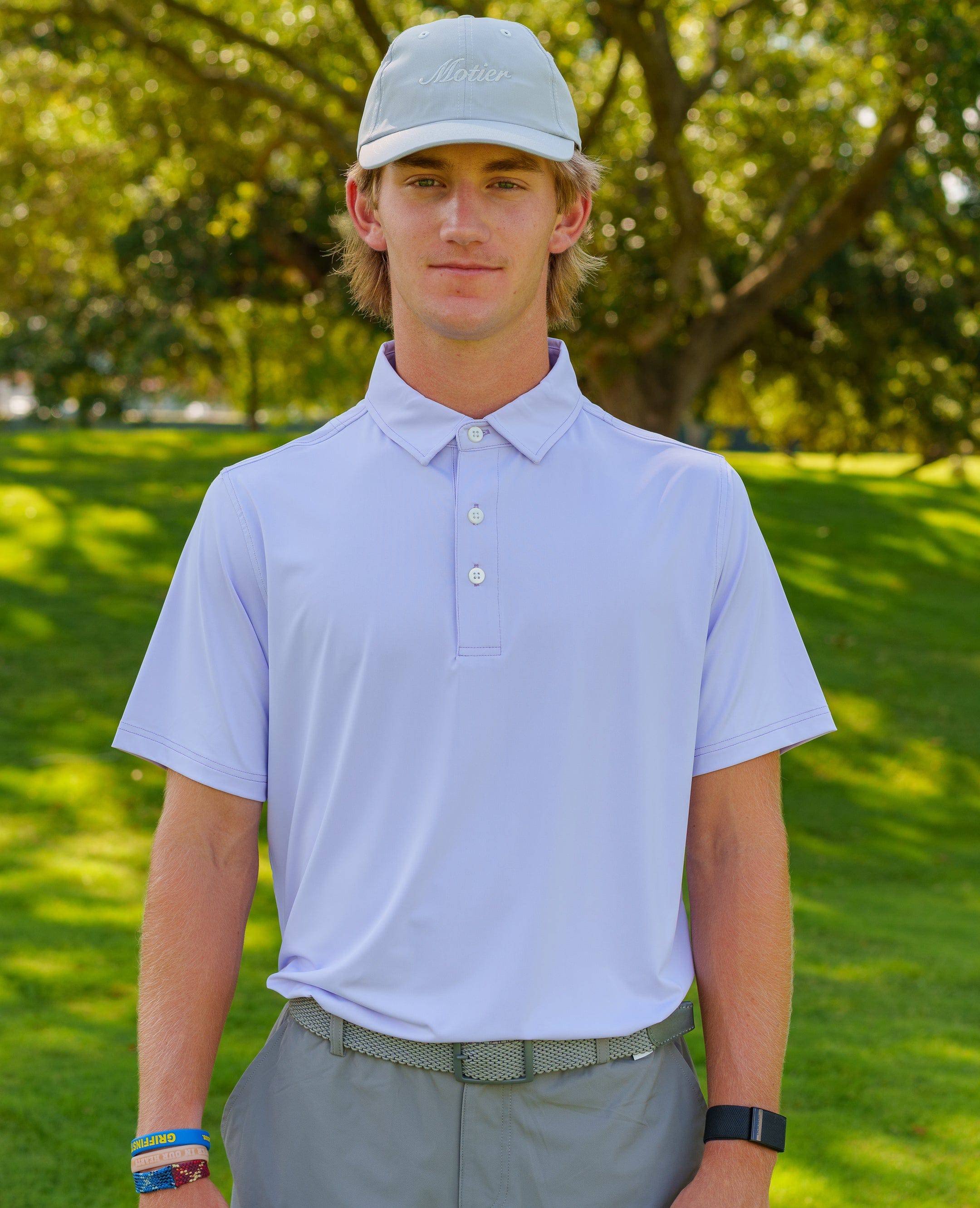 The Motier Tour Golf Polo (Wisteria Vine) - Motier Lafayette 