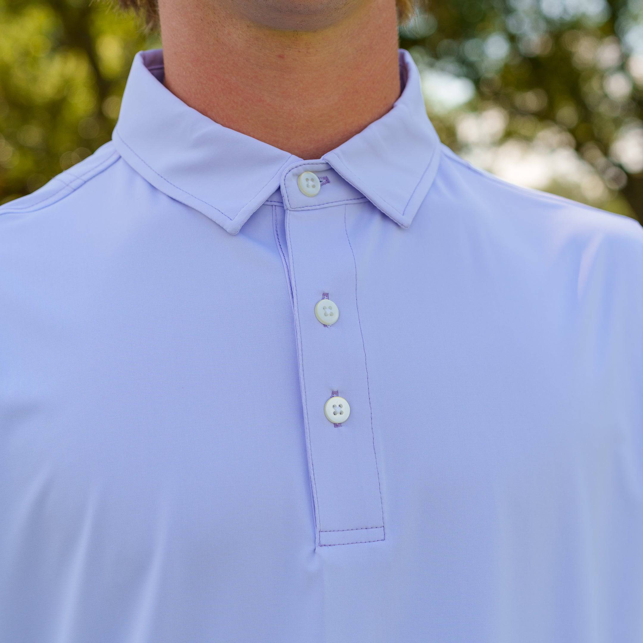 The Motier Tour Golf Polo (Wisteria Vine) - Motier Lafayette 