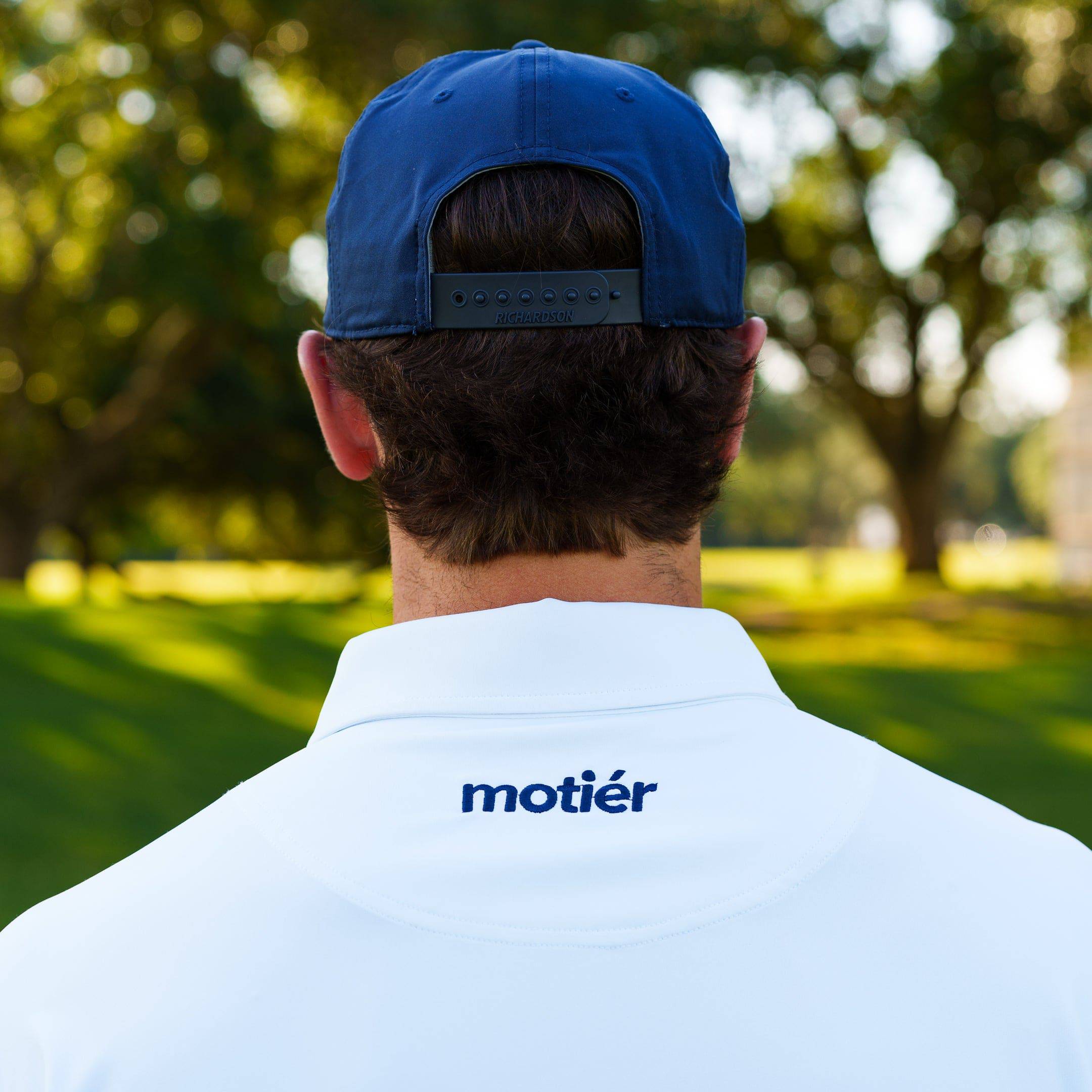 The Motier Tour Golf Polo (White) - Motier Lafayette 
