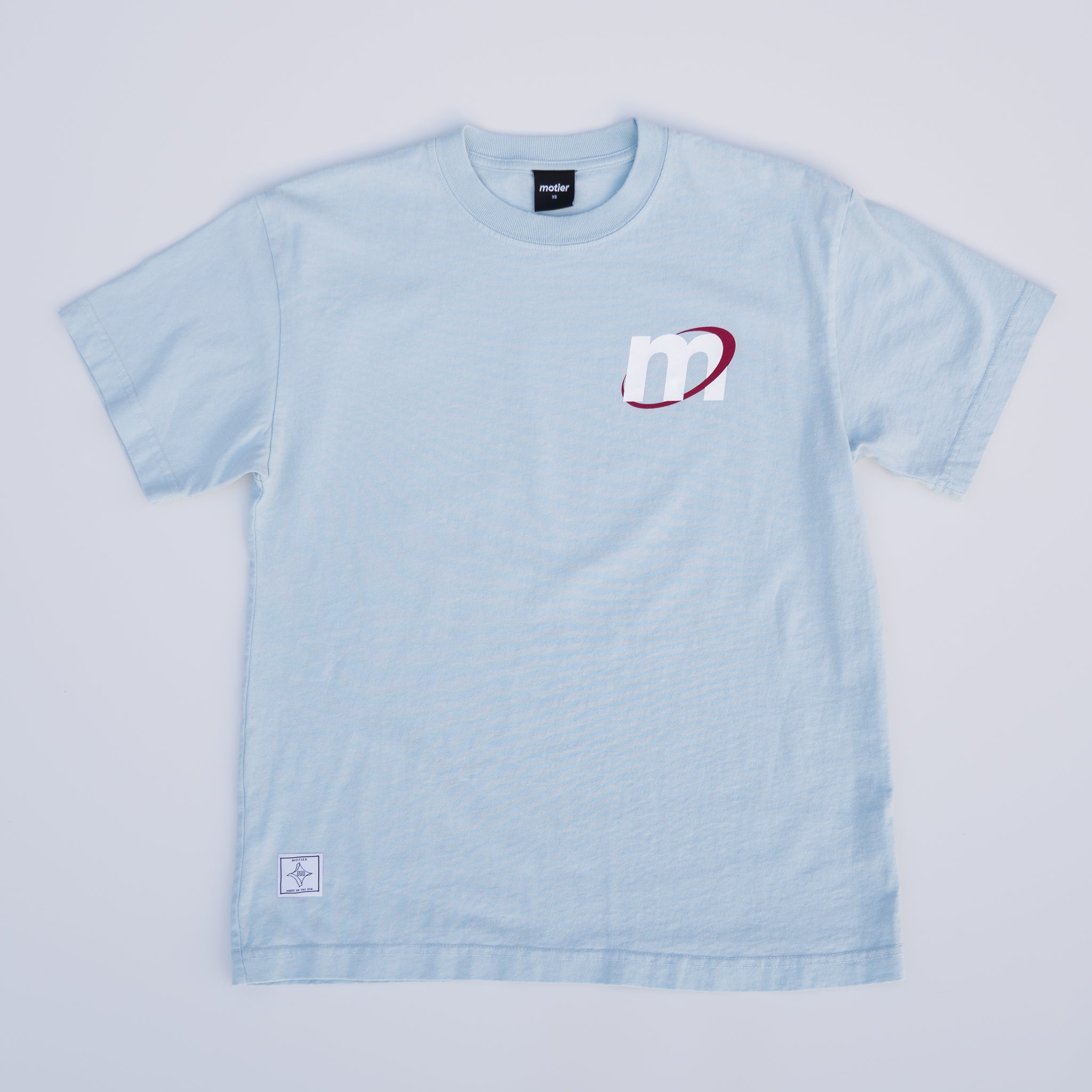 The Premium Goods Luxe Tee (Cashmere Blue) - Motier Lafayette 