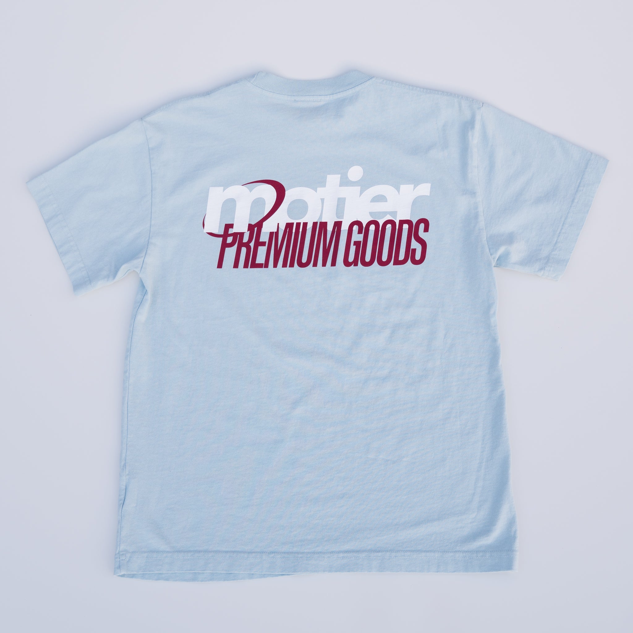 The Premium Goods Luxe Tee (Cashmere Blue) - Motier Lafayette 