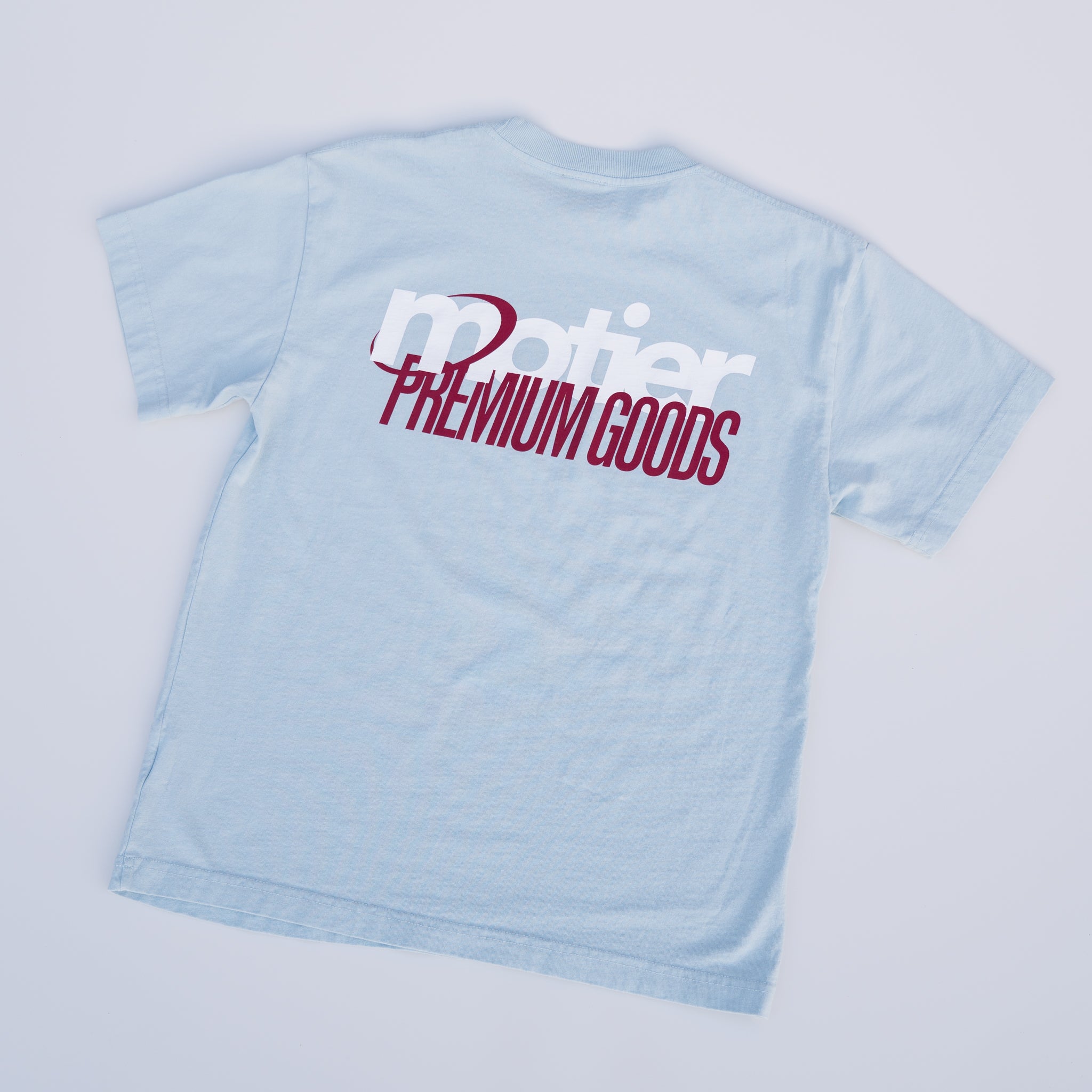 The Premium Goods Luxe Tee (Cashmere Blue) - Motier Lafayette 