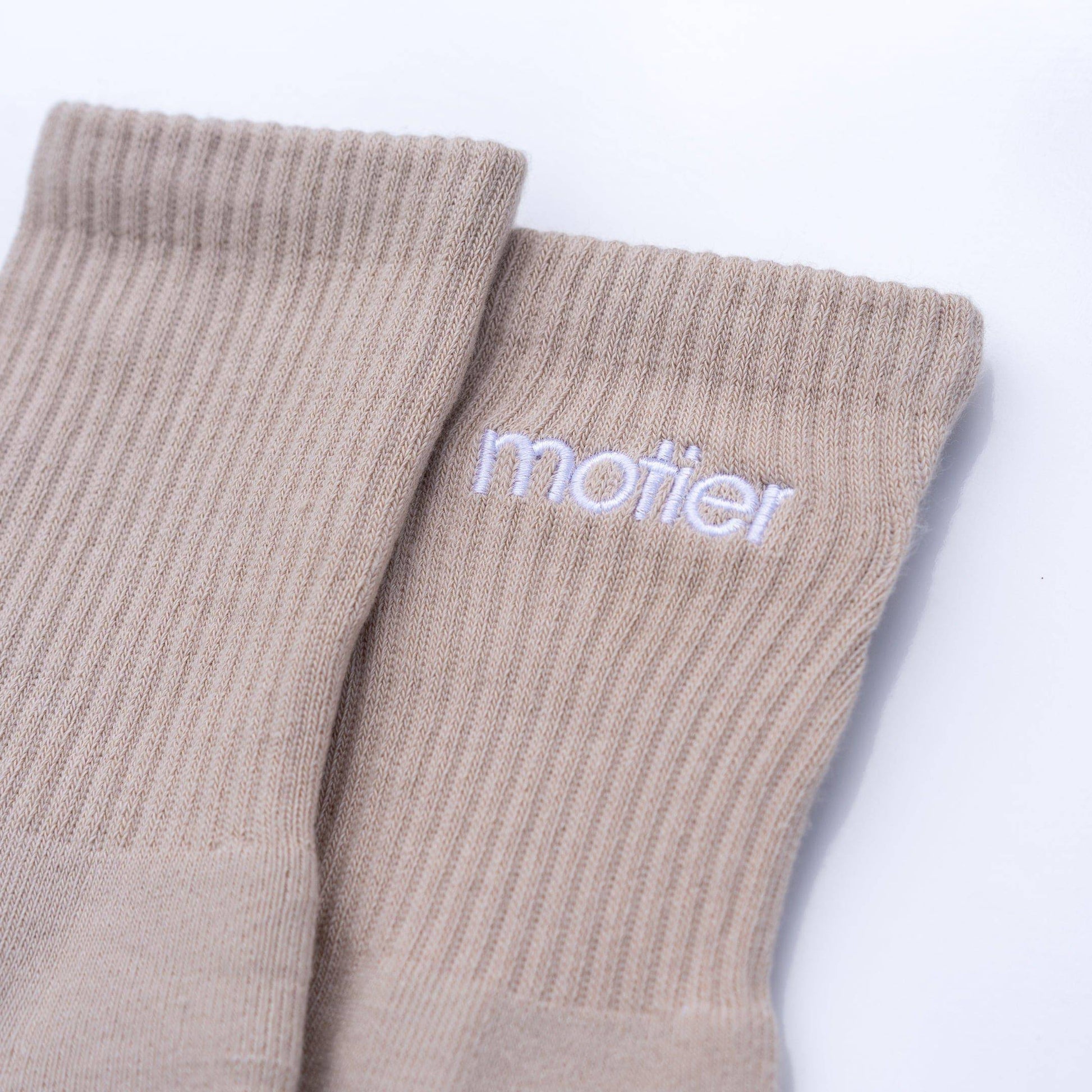 Nyx Quarter Socks (Lt. Tan) - Motier Lafayette 
