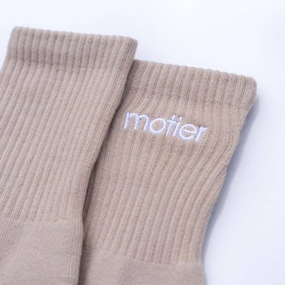 Nyx Quarter Socks (Lt. Tan) - Motier Lafayette 