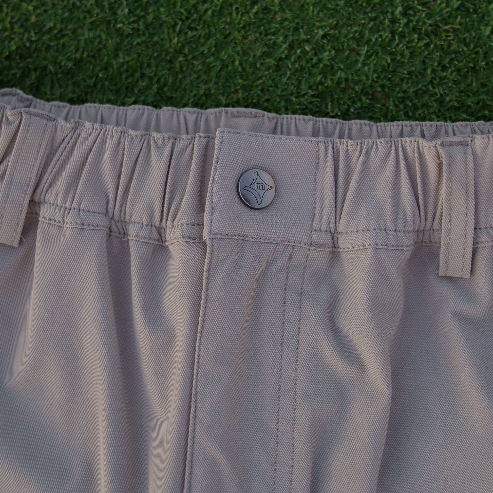 The Range Golf Shorts II (Tan) - Motier Lafayette 