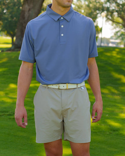 The Range Golf Shorts II (Tan) - Motier Lafayette 