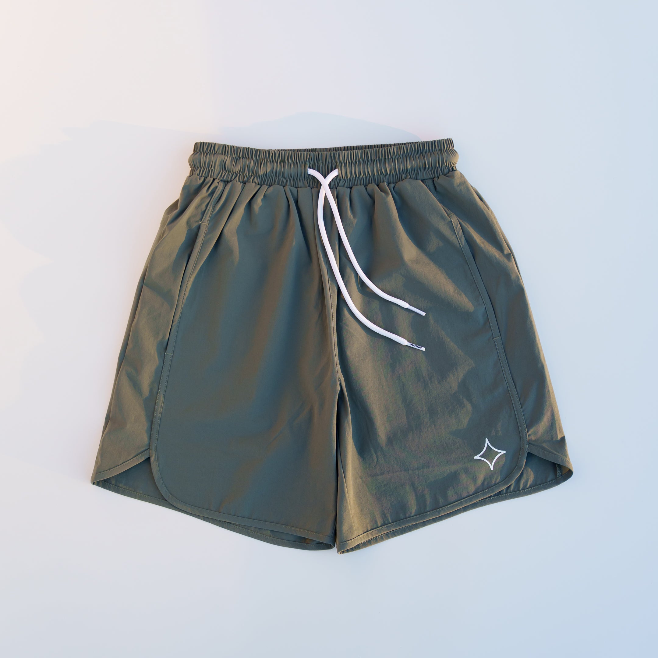 Youth Refined Active Shorts (Army)