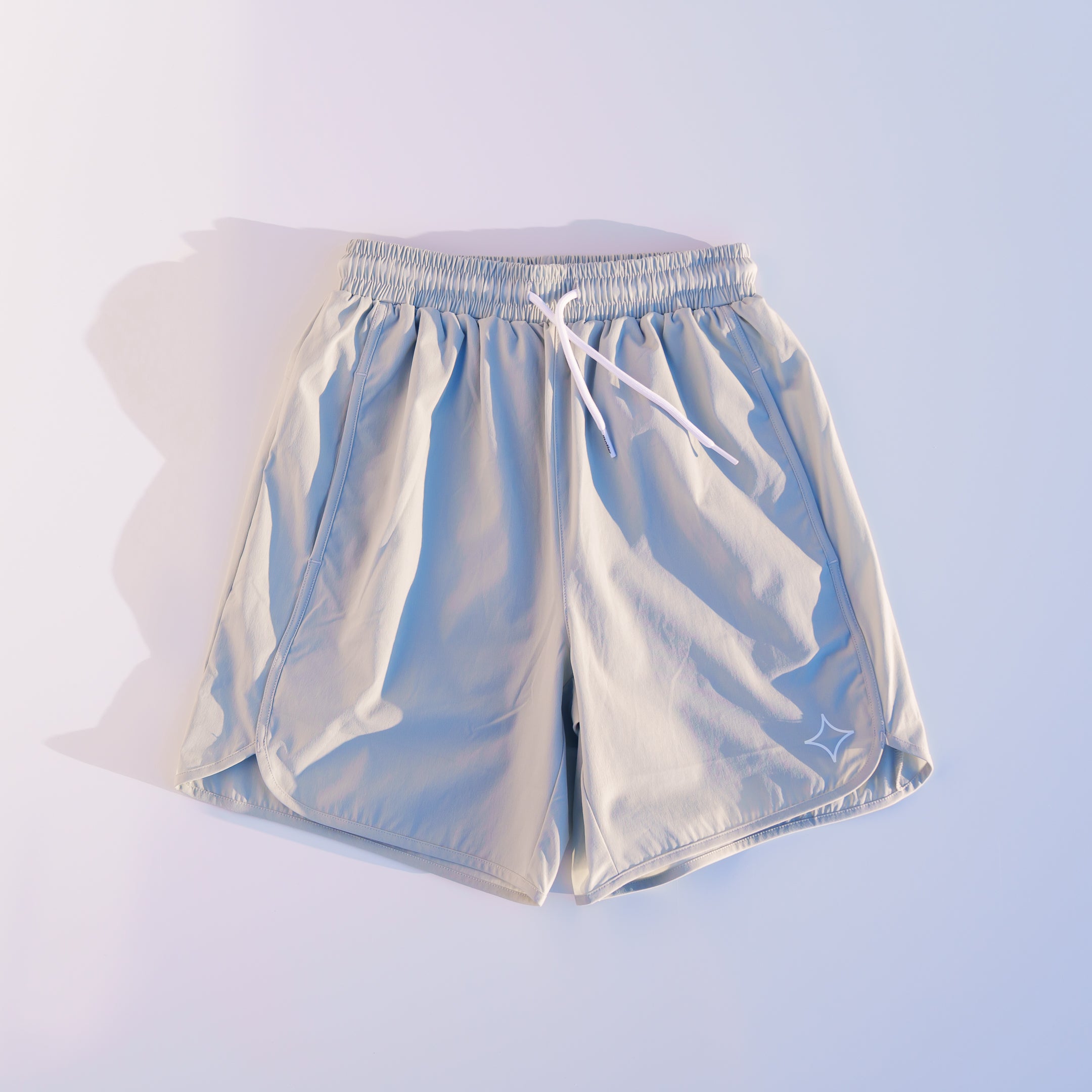Refined Active Shorts (Grey Mist) - Motier Lafayette 