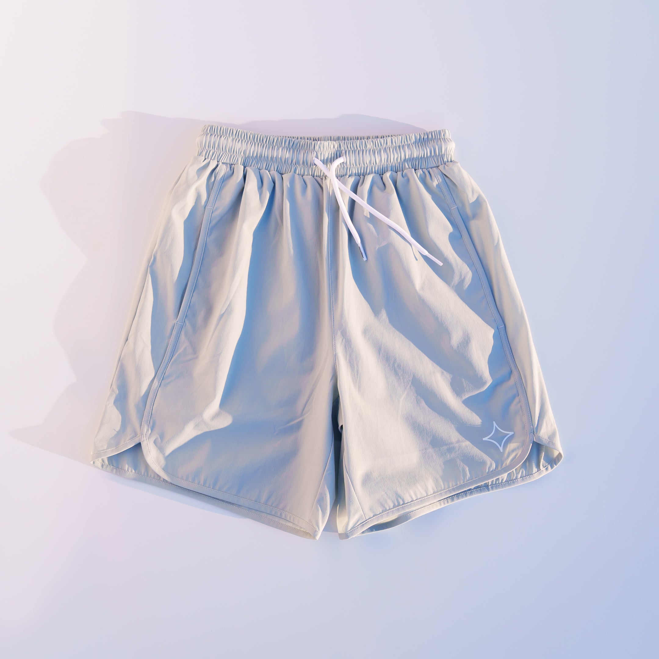 Youth Refined Active Shorts (Grey Mist)