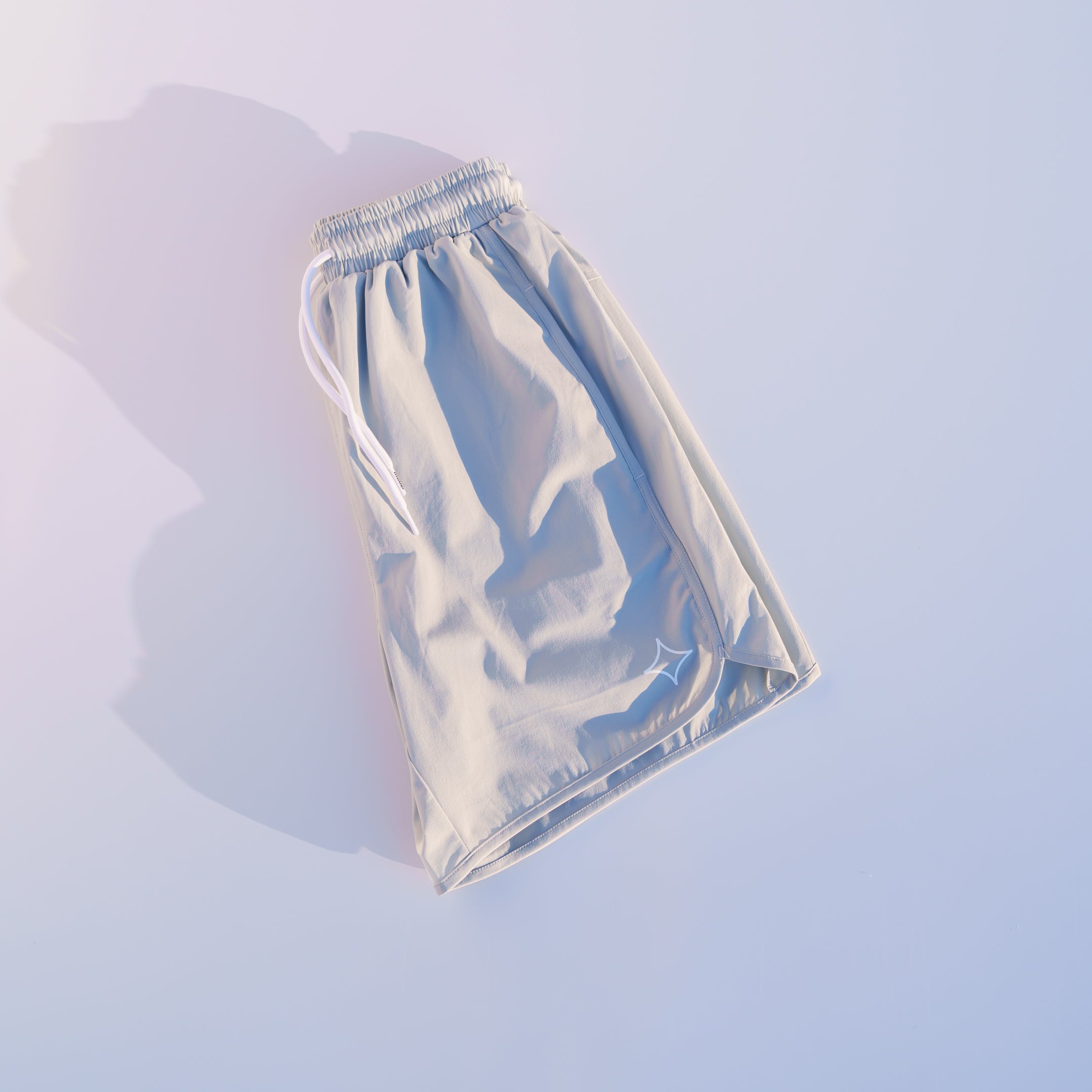 Youth Refined Active Shorts (Grey Mist)