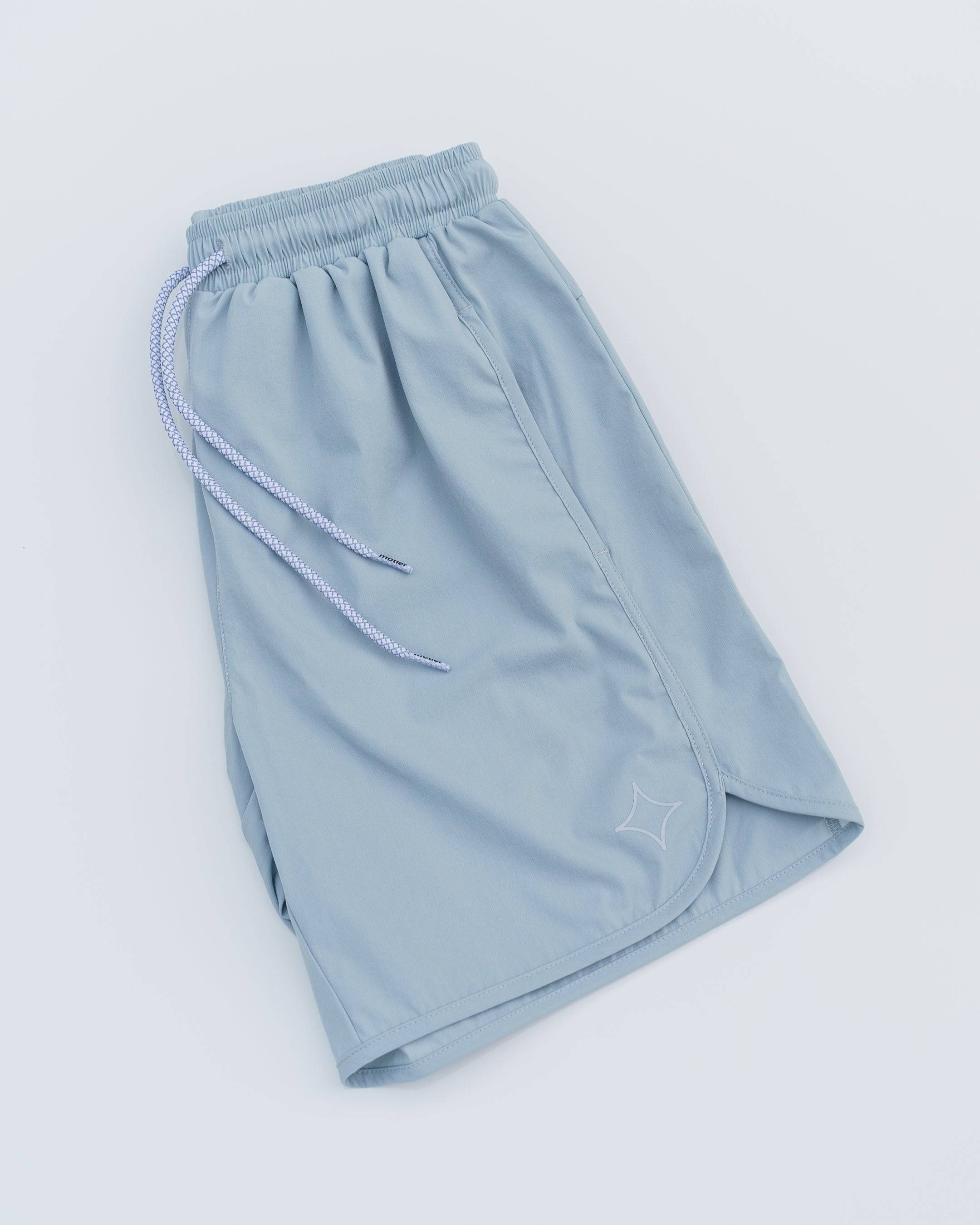Refined Active Shorts (Cool Grey) - Motier Lafayette 