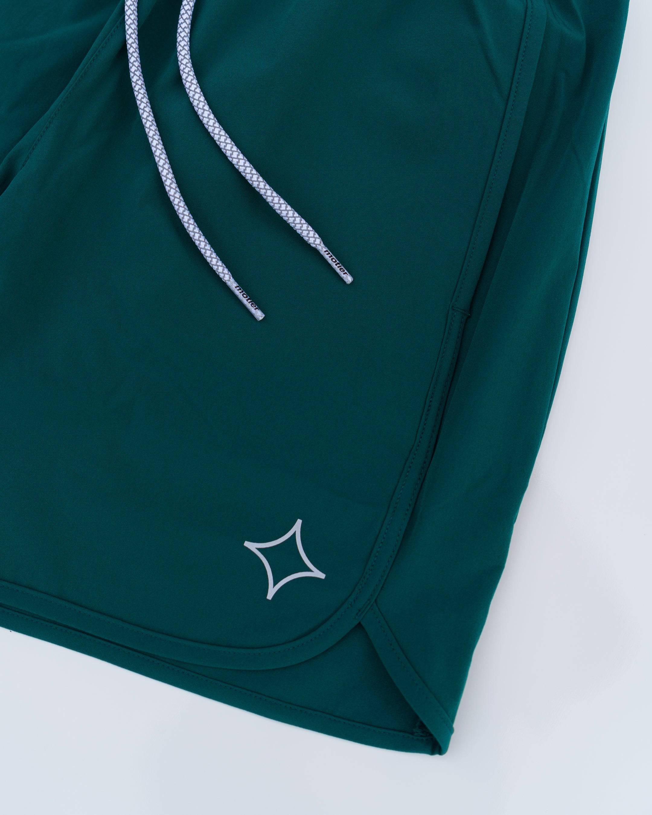 Refined Active Shorts (Masters Green) - Motier Lafayette 