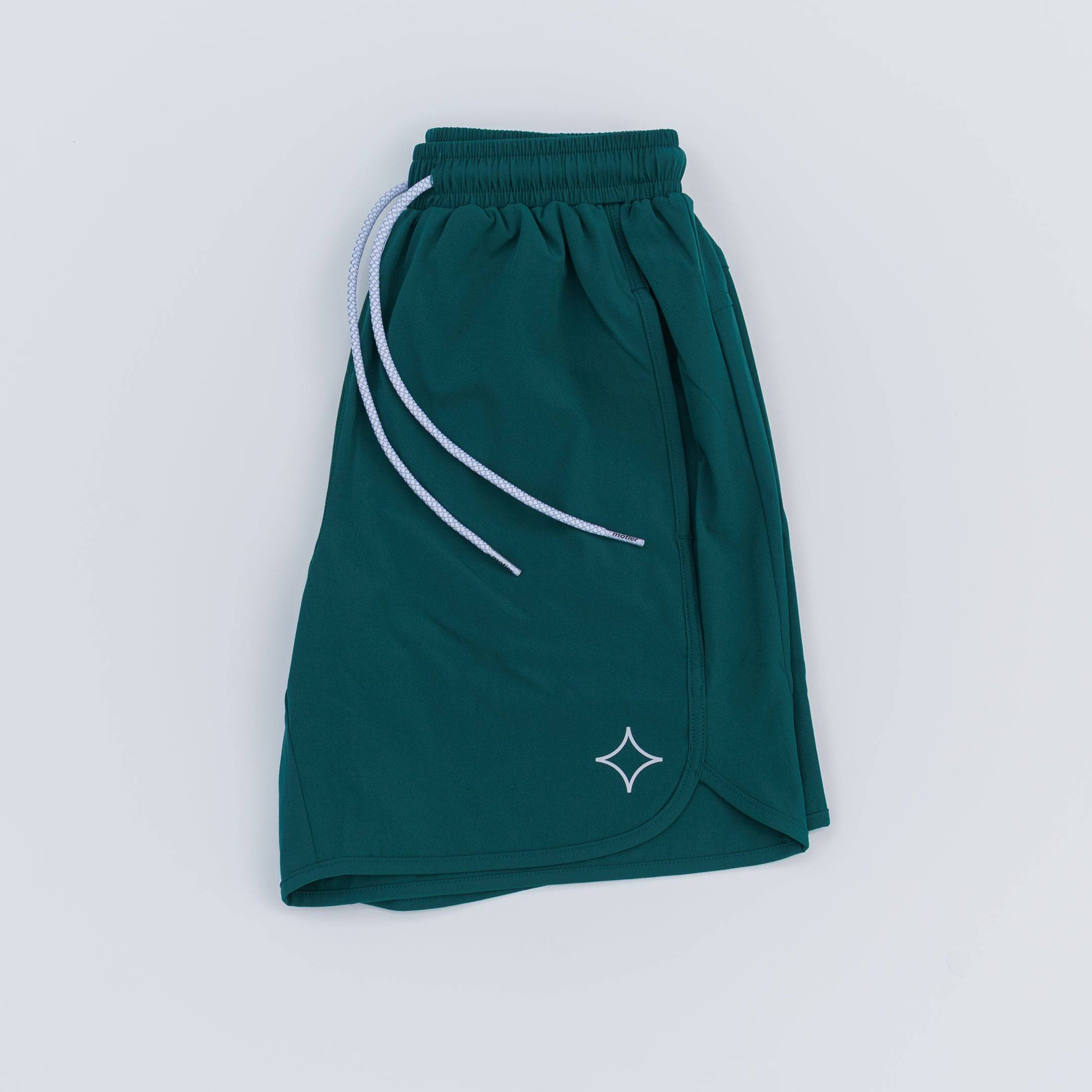 Refined Active Shorts (Masters Green) - Motier Lafayette 