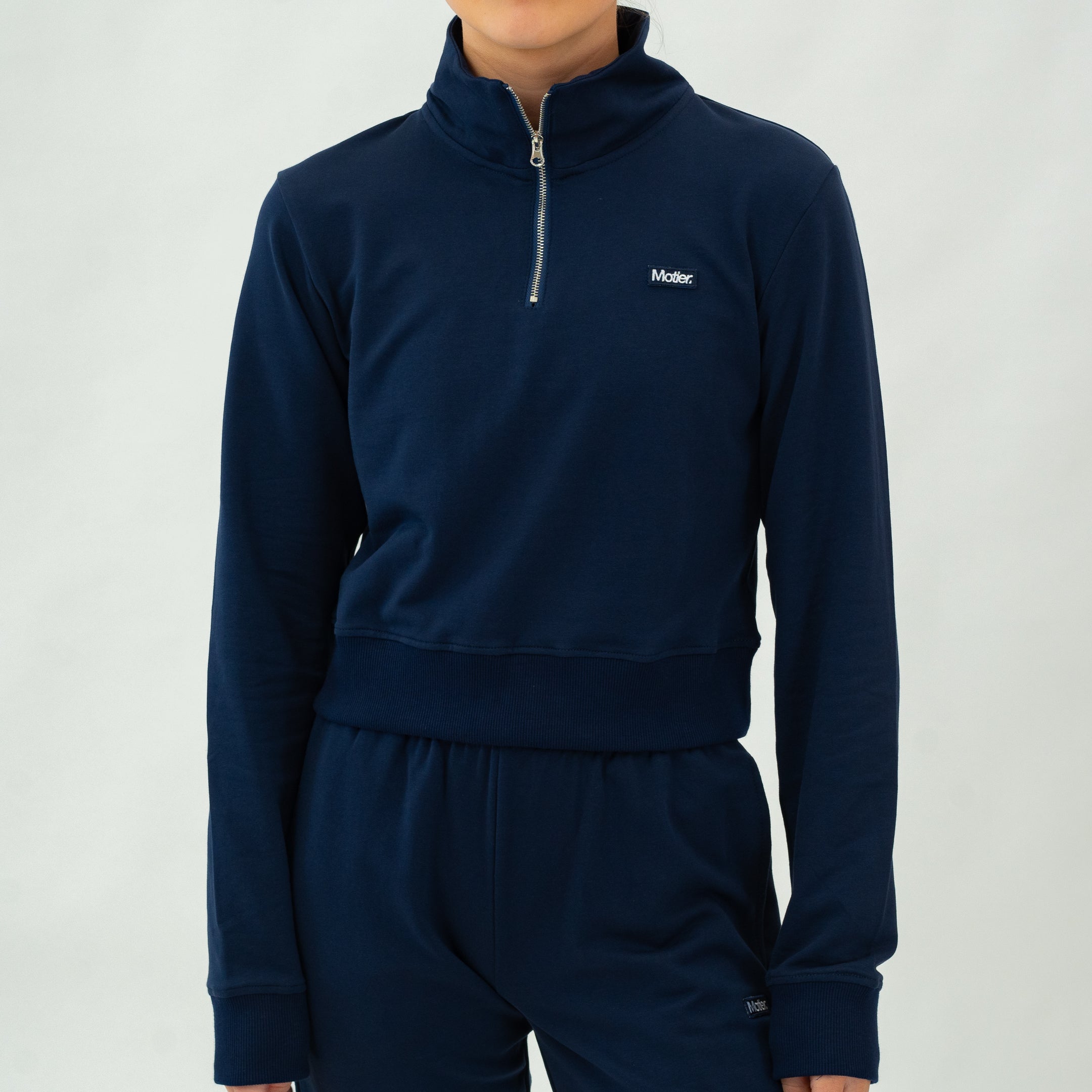 The Refresh Quarter Zip II (Navy) - Motier Lafayette 