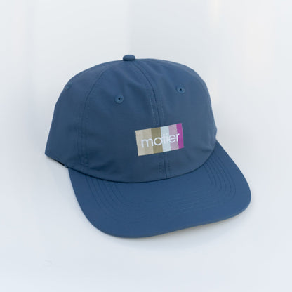 The Summer Palette Nylon Nyx Hat (Navy)
