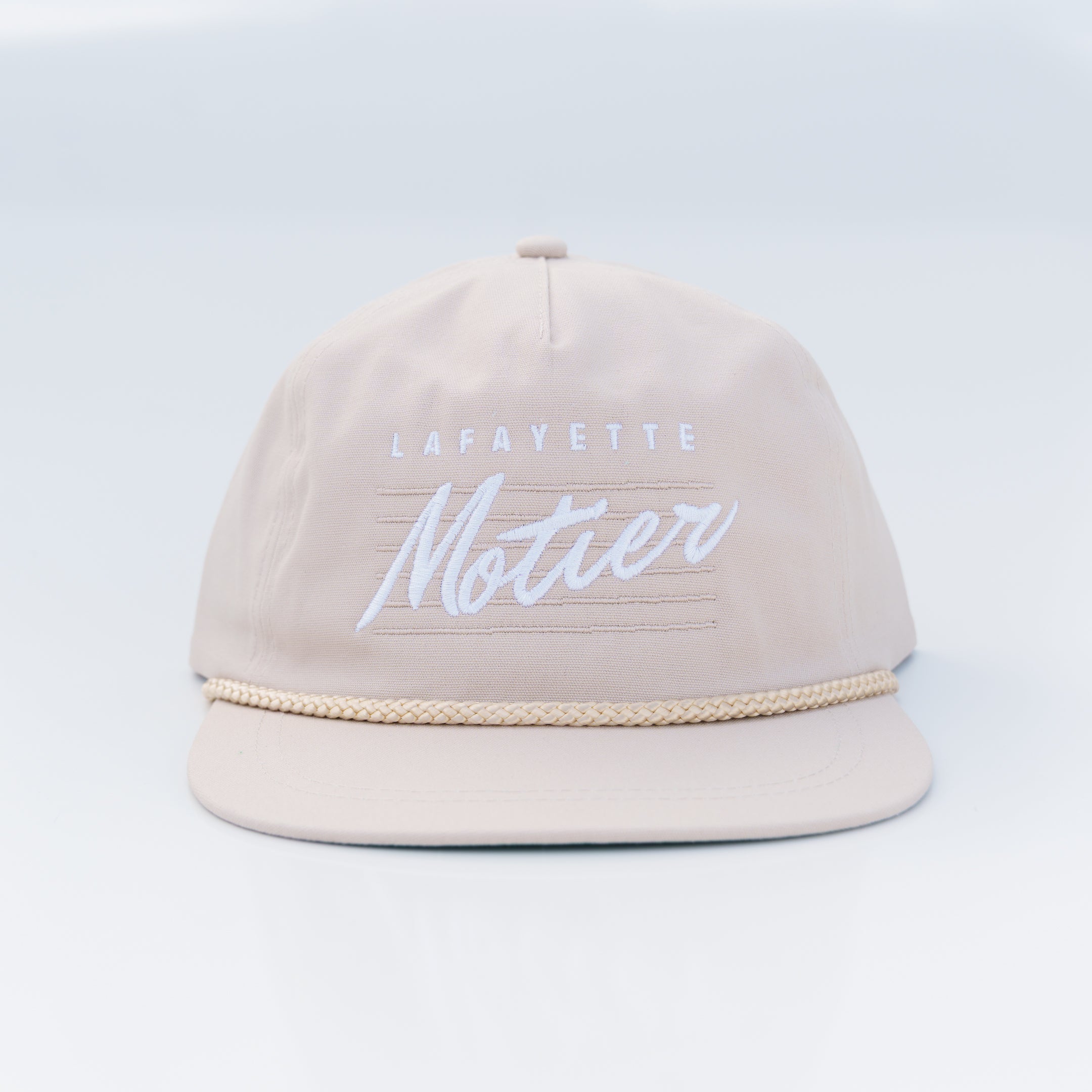 Retro Lafayette Roped Snapback (Tan)